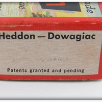 Heddon Spotted Orange Baby Dowagiac In Box 20SO