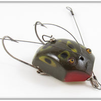 Vintage Creek Chub Frog Spot Weed Bug Lure 2819