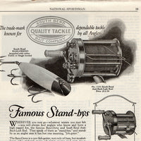 1926 South Bend Lure & Reel Ad