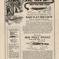1923 Creek Chub Polly Wiggle Ad