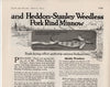 1923 Heddon Gamefisher & Stanley Weedless Ad Pair