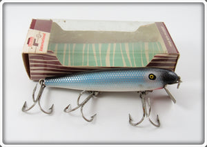 Vintage Pflueger Blue Mullet Scale Palomine Lure In Box 5009 