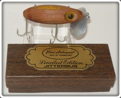 Fred Arbogast Limited Edition Cedar Jitterbug In Box