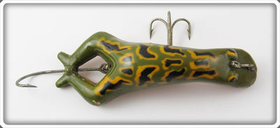 Heddon Green Frog Luny Frog 3509B