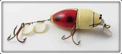 Creek Chub White & Red Beetle