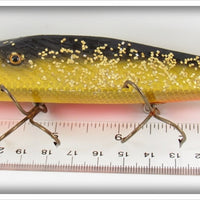 Bill Wolfgang Black & Gold Flitter Musky Lure A17
