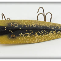Bill Wolfgang Black & Gold Flitter Musky Lure A17