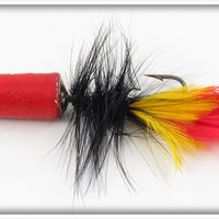 Creek Chub Solid Red Feather Casting Minnow