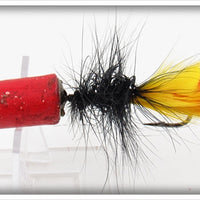 Creek Chub Solid Red Feather Casting Minnow