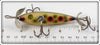Pflueger White With Red & Green Spots Neverfail Minnow 3169