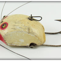 Creek Chub White & Red Weed Bug 2802