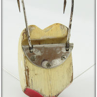 Creek Chub White & Red Weed Bug 2802