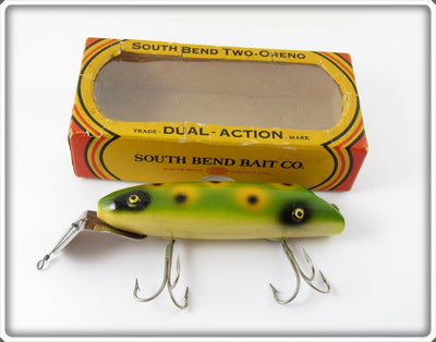 South Bend Frog Spot Two Oreno In Correct Box 975 F
