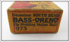 South Bend Red Sky Sunrise Box For Red Head Bass Oreno