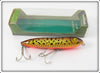 Heddon BRS Brown Crawdad Swayback Zara Spook Lure In Box 9255