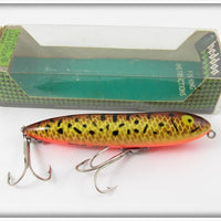 Heddon BRS Brown Crawdad Swayback Zara Spook Lure In Box 9255