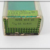 Heddon BRS Brown Crawdad Swayback Zara Spook In Box