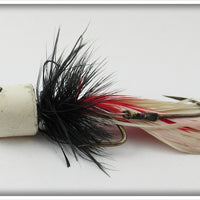 Ed Cumings White Feathered Casting Minnow In Box