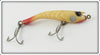 Vintage Nichols White & Red Horned Shrimp Lure