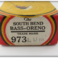 South Bend Luminous Bass Oreno In Box
