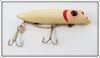 Heddon White Red Gill King Basser In Box 8552M