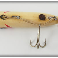 Heddon White Red Gill King Basser In Box 8552M