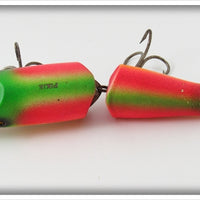 Creek Chub Rainbow Fire Jointed Striper Pikie