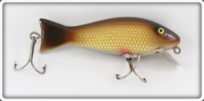 Vintage Paw Paw Brown Scale Caster Lure