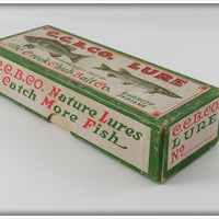 Creek Chub Black White Head Wiggler In Box