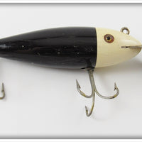 Creek Chub Black White Head Wiggler In Box