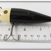 Creek Chub Black White Head Wiggler In Box