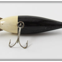 Creek Chub Black White Head Wiggler In Box