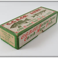 Creek Chub Black White Head Wiggler In Box