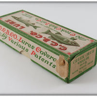 Creek Chub Black White Head Wiggler In Box