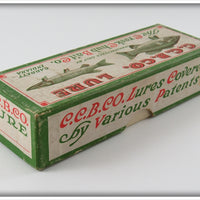 Creek Chub Black White Head Wiggler In Box