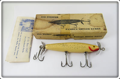 Jim Pfeffer Silver Flash Famous Shiner In Box