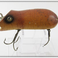 Shakespeare Brown Swimming Mouse With Glass Eyes