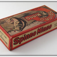 Uniline Mfg Corp Blue Zebra Spinno Minno In Box