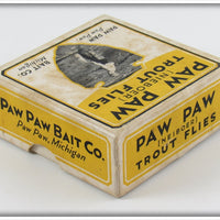 Paw Paw Nieboer Trout Flies Empty Box
