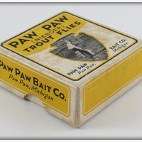 Paw Paw Nieboer Trout Flies Empty Box