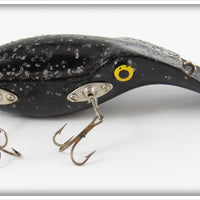 Vintage Paw Paw Black With Silver Flash Platypus Lure 3529