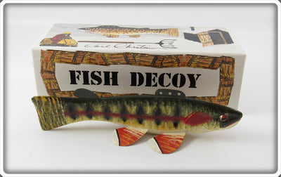 Carl Christiansen Cutthroat Decoy In Box