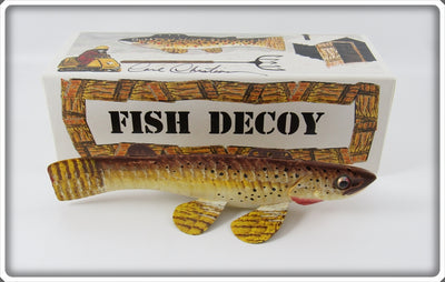 Carl Christiansen Golden Trout Decoy In Box 