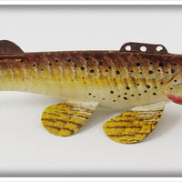 Carl Christiansen Golden Trout Decoy In Box