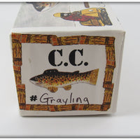 Carl Christiansen Grayling Decoy In Box