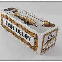 Carl Christiansen Grayling Decoy In Box