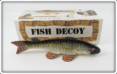 Carl Christiansen Sucker Decoy In Box