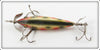 Heddon White With Red & Green Spots 0 Minnow In Box