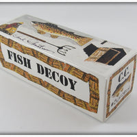Carl Christiansen Bluegill Decoy In Box