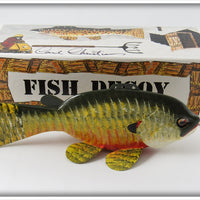 Carl Christiansen Bluegill Decoy In Box
